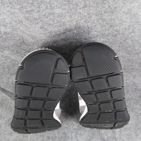 Adidas Shoes Youth 5 Sneakers Athletic Trainers Swift Run Walk Grey White Sport - Picture 11 of 12
